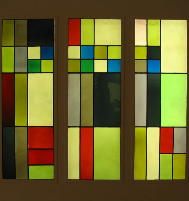 Geometric Composition, Vertical-Horizontal