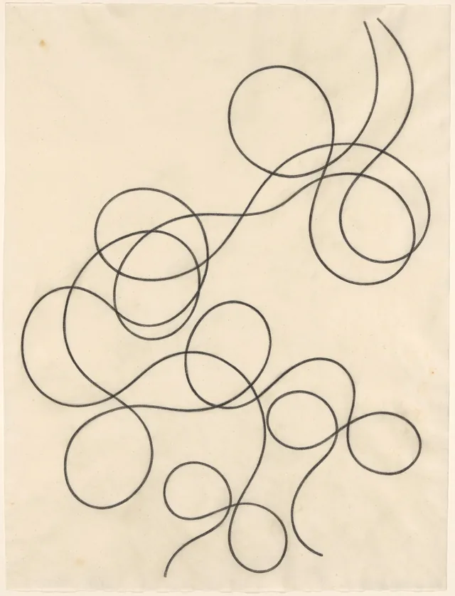 Movimento de linhas, Sophie Taeuber-Arp