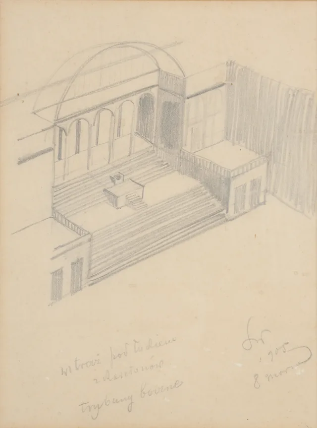A Academia de Ciências no Wawel (projeto para o Wawel-Acrópole), Stanisław Wyspiański