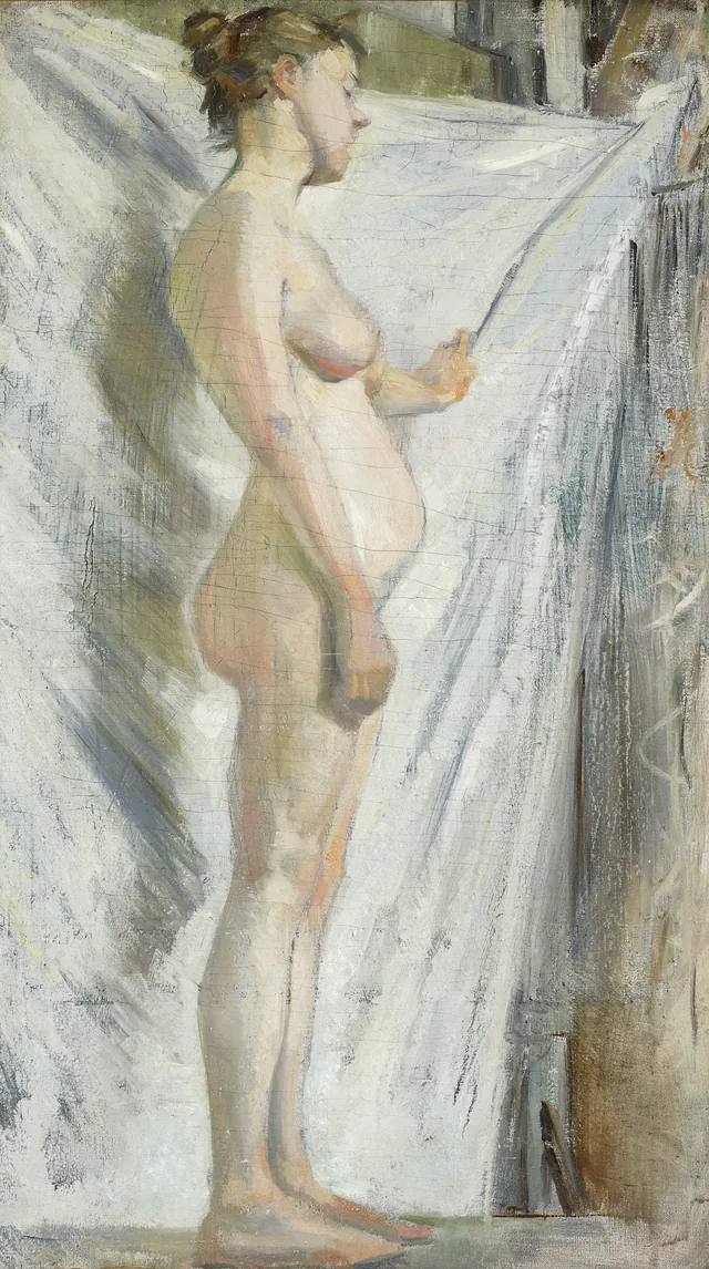 Nu feminino