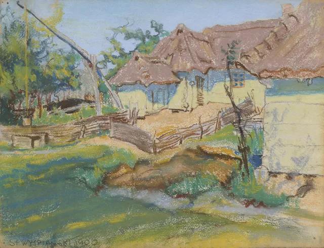 Cottages in Konary, Stanisław Wyspiański