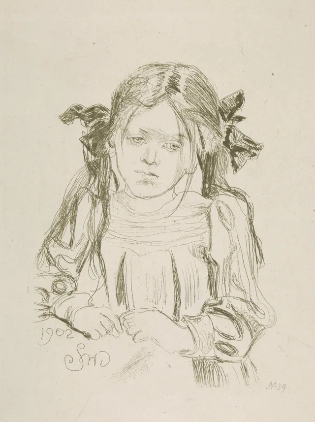 «Menina de tranças»