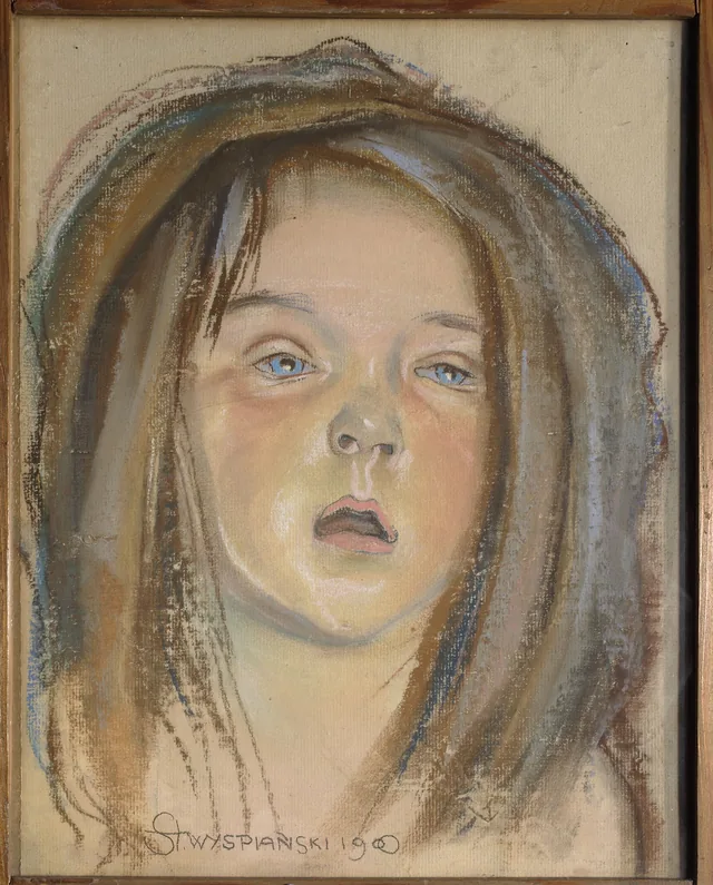 Cabecinha de Helenka, filha do artista