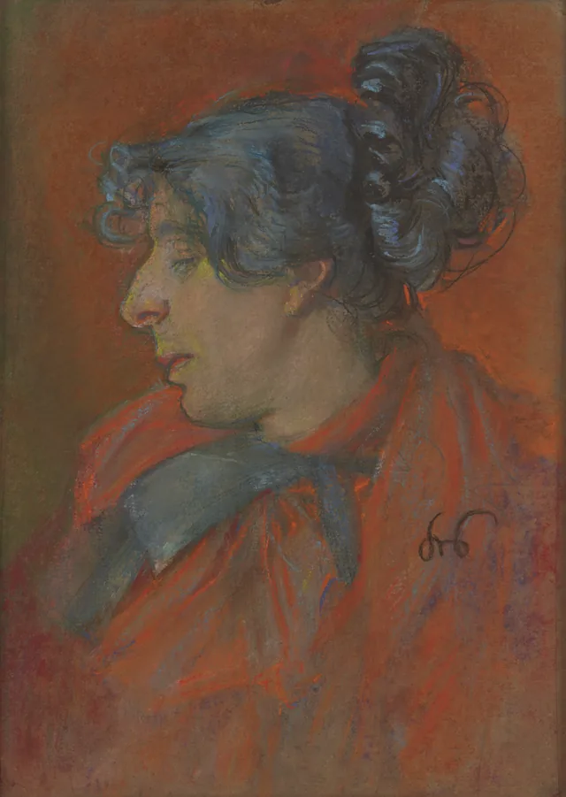 Parisiense, estudo de retrato
