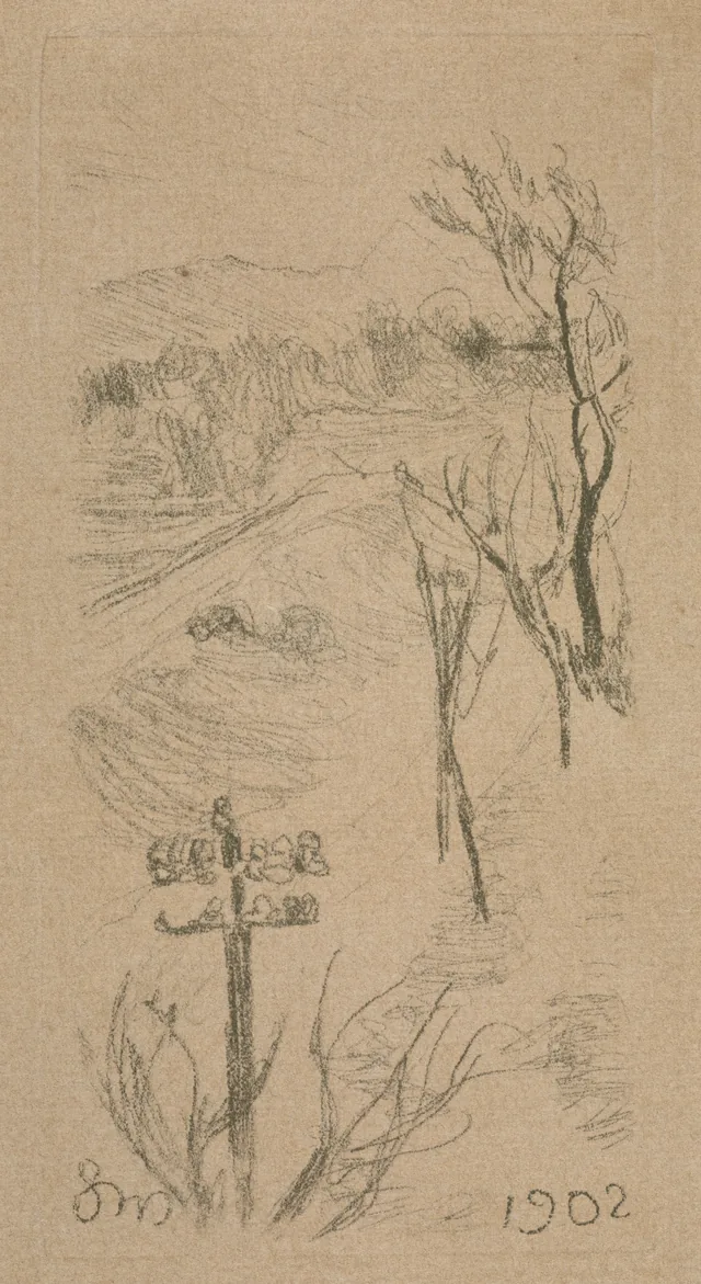 «Paisagem com o monte Kościuszko»