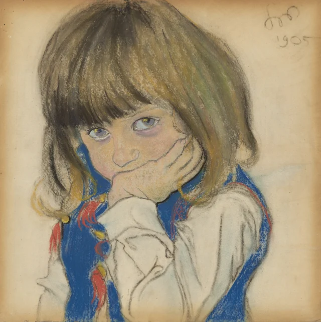 Retrato de menino, Stanisław Wyspiański