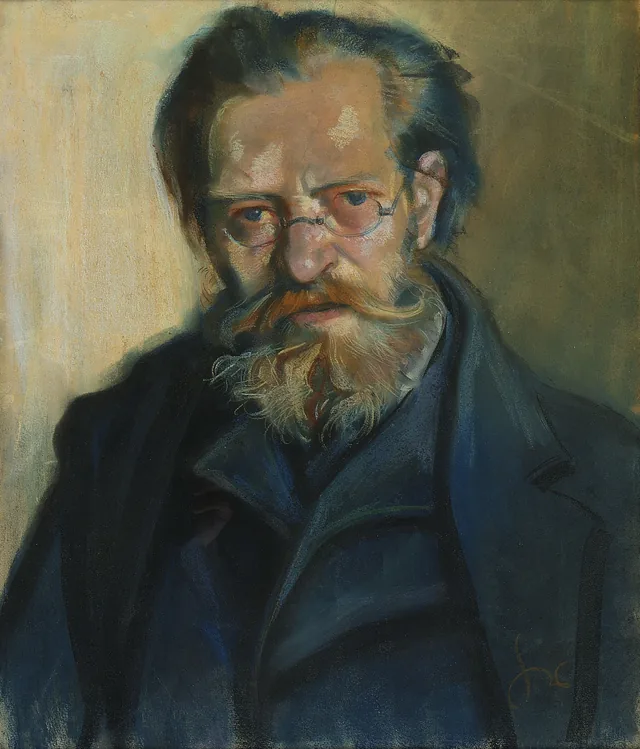 Retrato de Franciszek Wyspiański, pai do artista