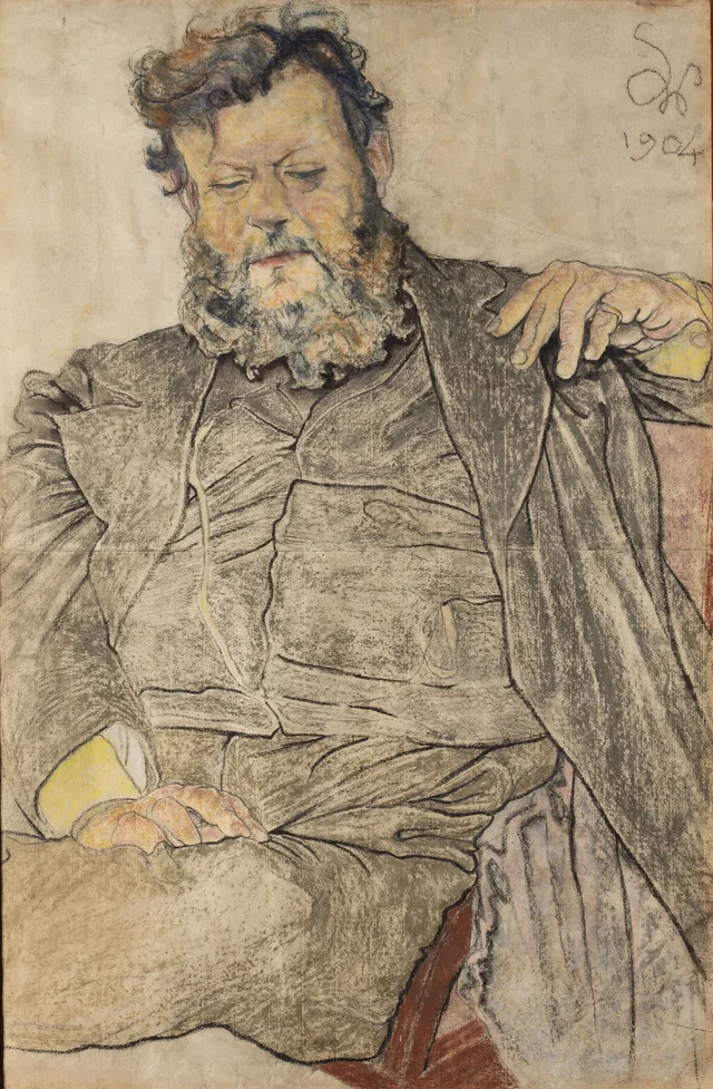 Retrato de Jan Stanisławski, Stanisław Wyspiański