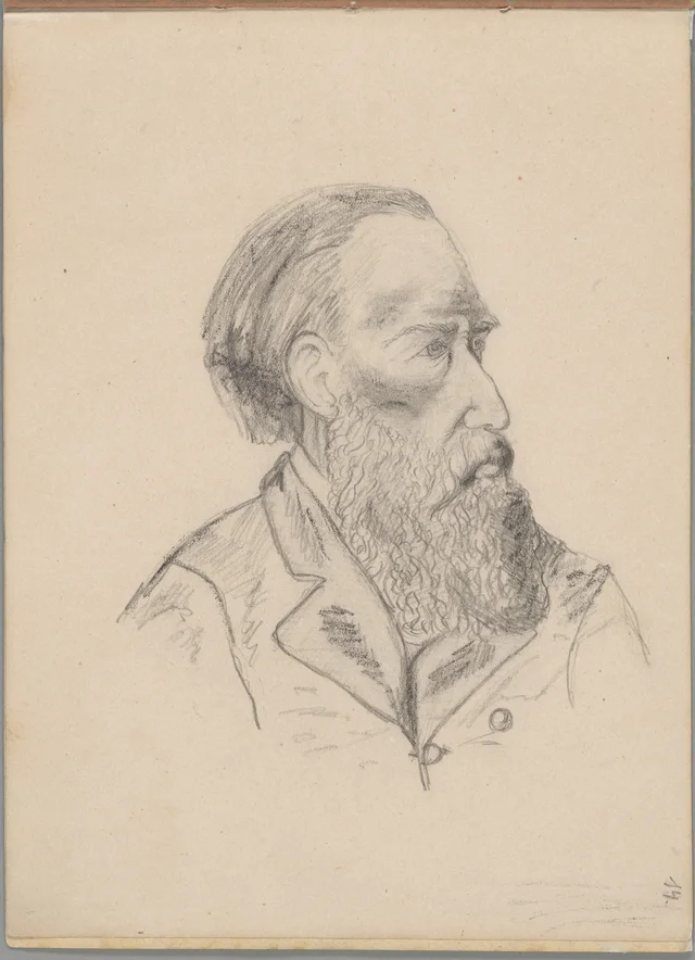 Retrato de Józef Ignacy Kraszewski (1812-1887), página 14 do álbum
