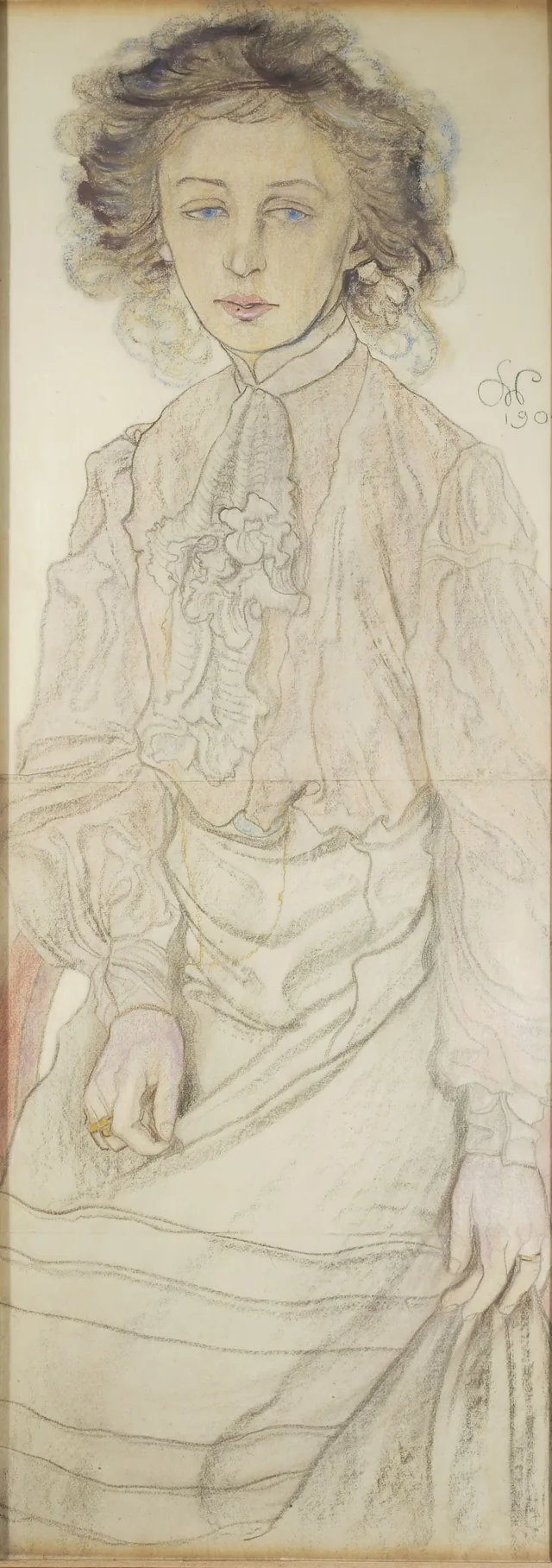 Retrato de Józefa Krzyształowiczowa, Stanisław Wyspiański