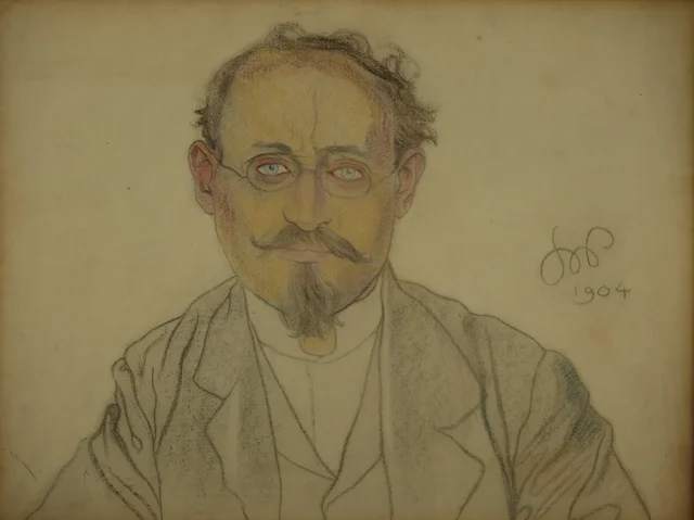 Retrato de Wilhelm Feldman, Stanisław Wyspiański