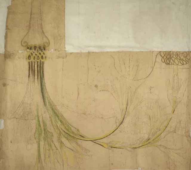 Proyecto de candelabro para la iglesia de los Franciscanos de Cracovia, Stanisław Wyspiański