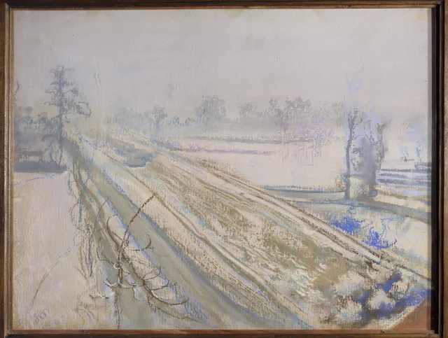 Vista da janela do ateliê do artista sobre o monte Kościuszko, Stanisław Wyspiański