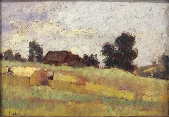 The Edge of the Village, Ștefan Luchian