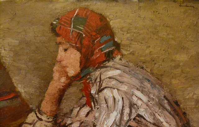 Woman Worker, Ștefan Luchian