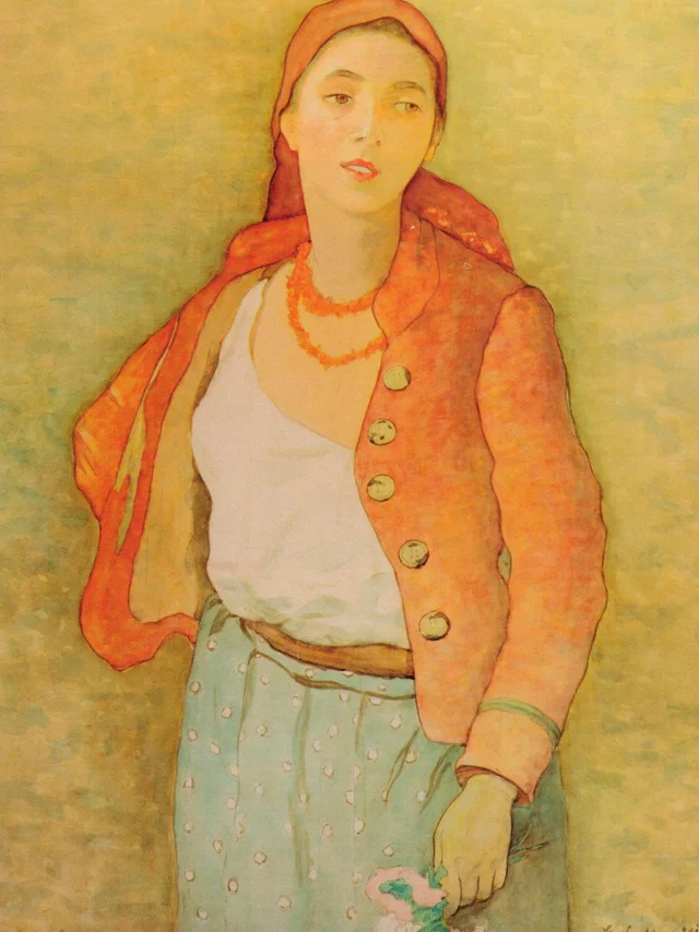 Safta the Flower Seller, Ștefan Luchian