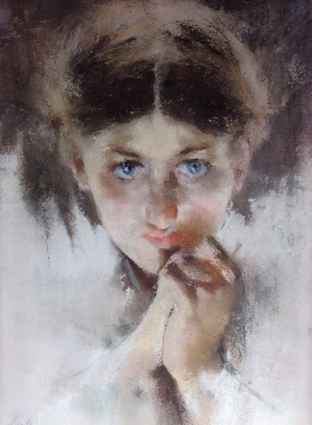 Head of a Girl, Ștefan Luchian
