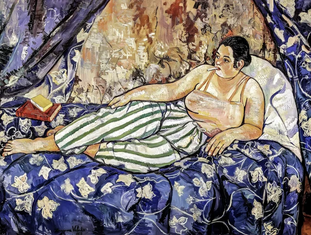 La Chambre bleue, Suzanne Valadon