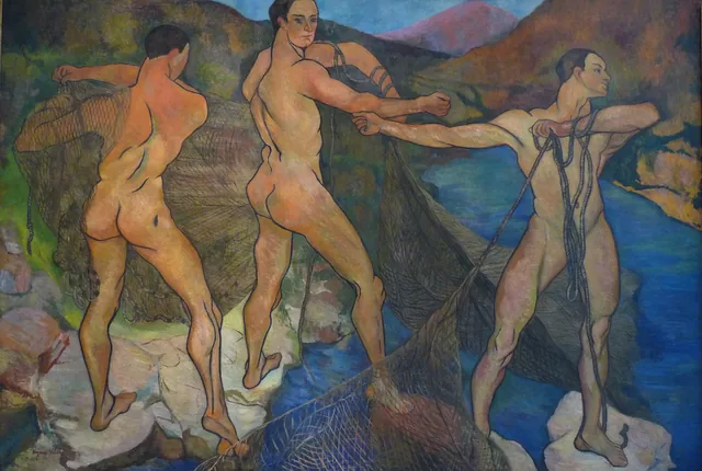 Le Lancement du filet, Suzanne Valadon