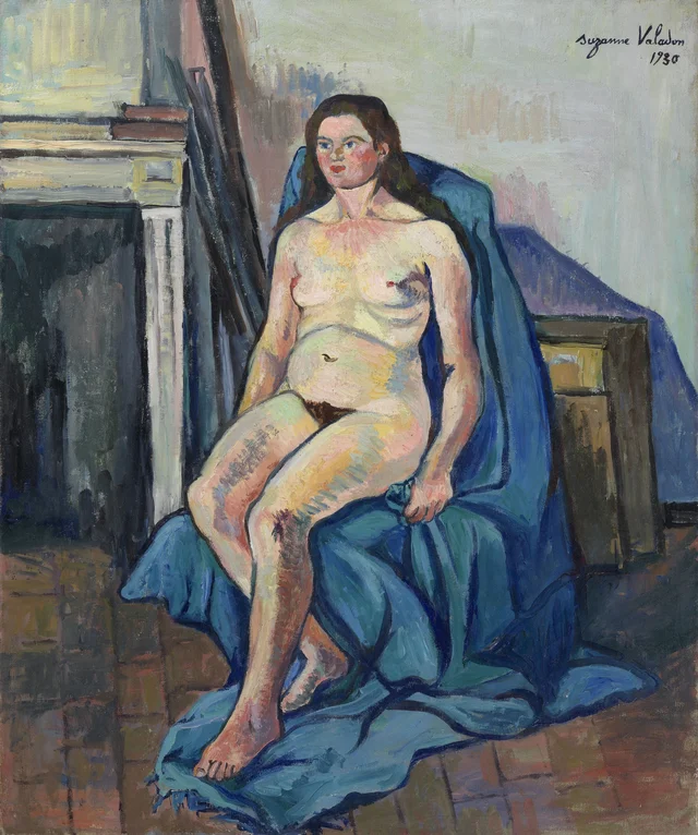 Nu au châle bleu, Suzanne Valadon