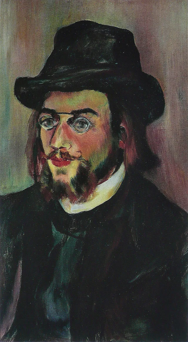 Portrait d'Erik Satie, Suzanne Valadon