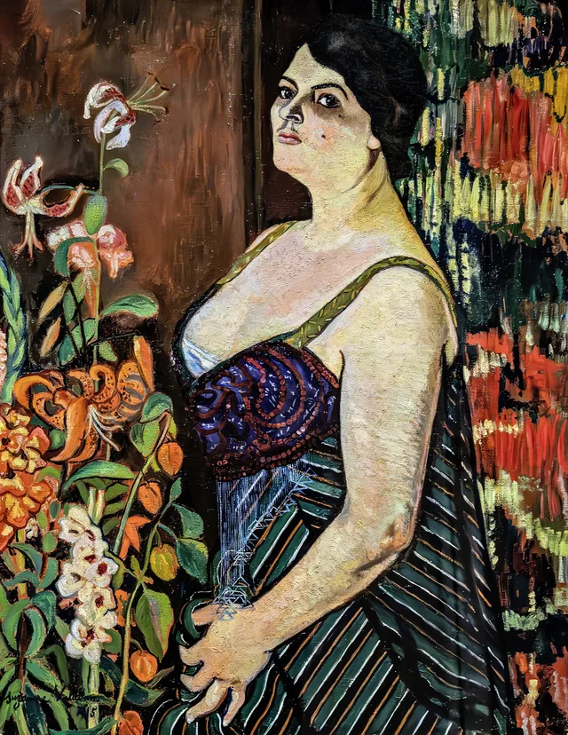 Portrait de Mauricia Coquiot, Suzanne Valadon