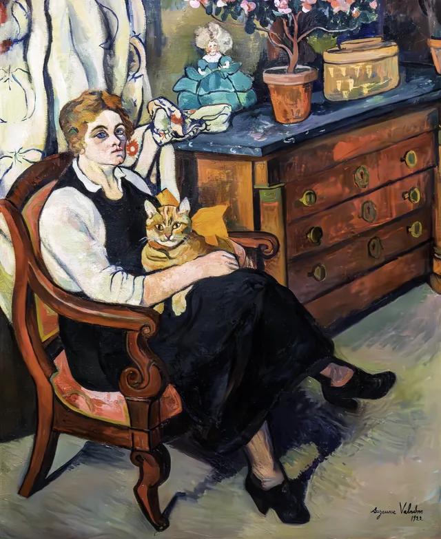 Retrato da Senhorita Lily Walton, Suzanne Valadon