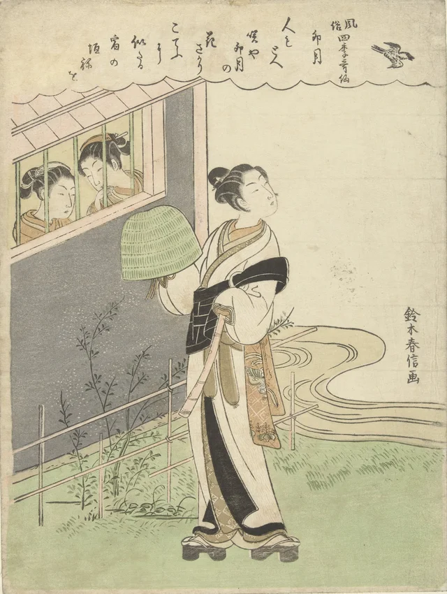 De vierde maand, Suzuki Harunobu