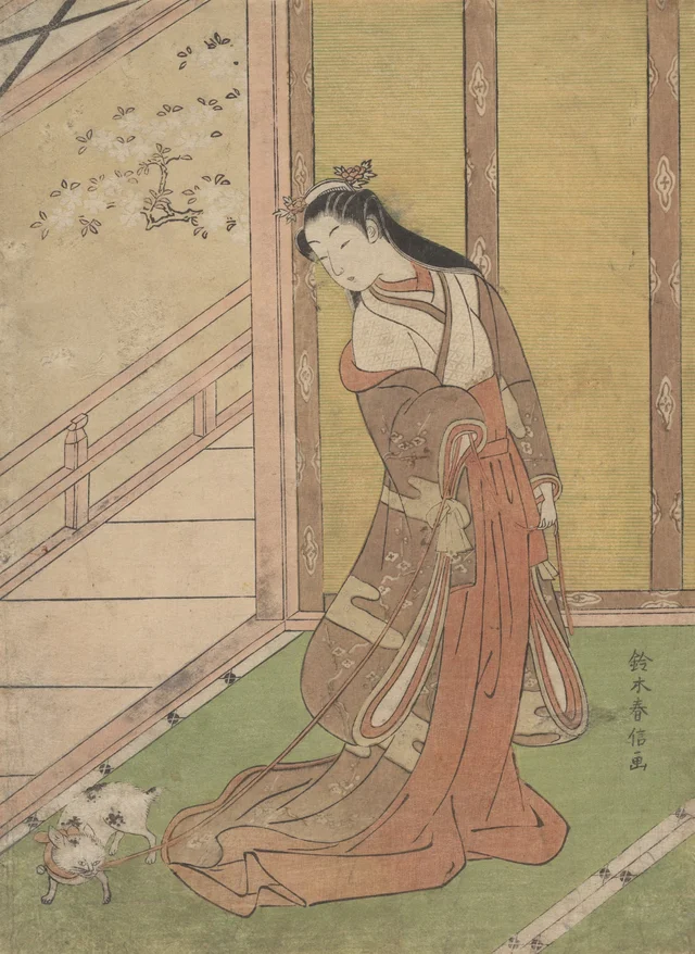 Onna San no Miya (a Terceira Princesa), Suzuki Harunobu