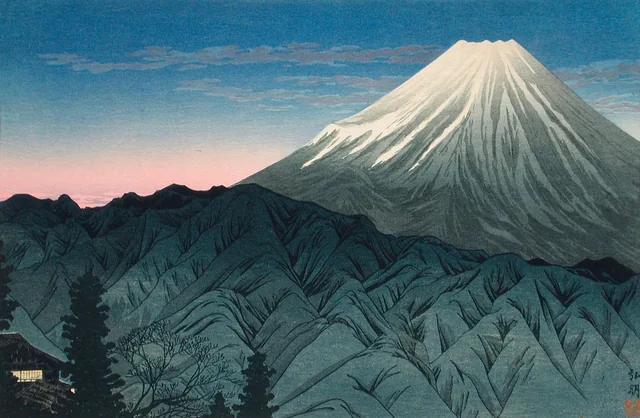 Le mont Fuji depuis Hakone