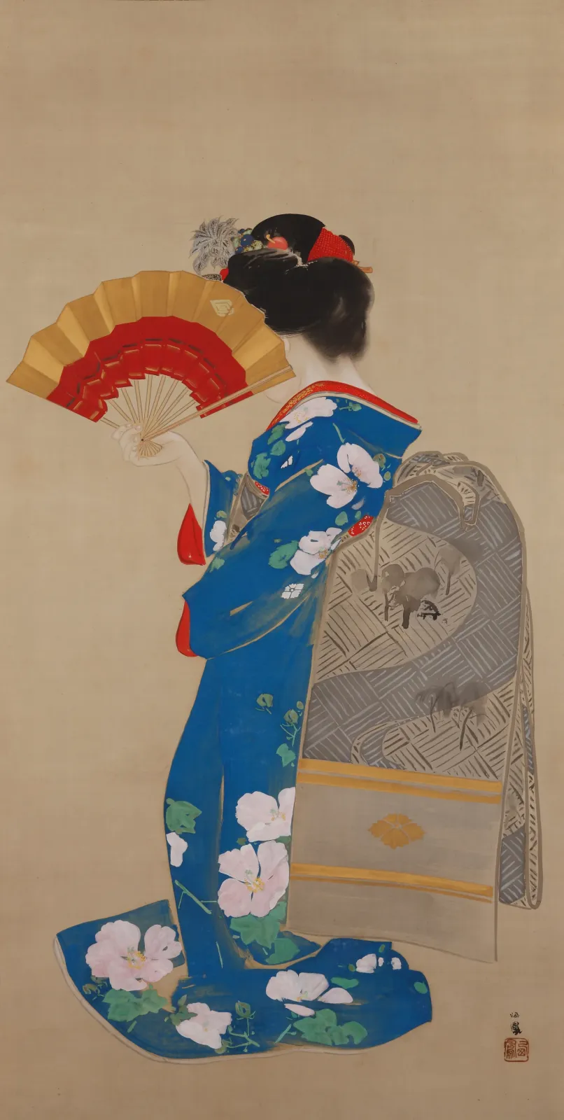 Ah, une averse !, Takeuchi Seihō