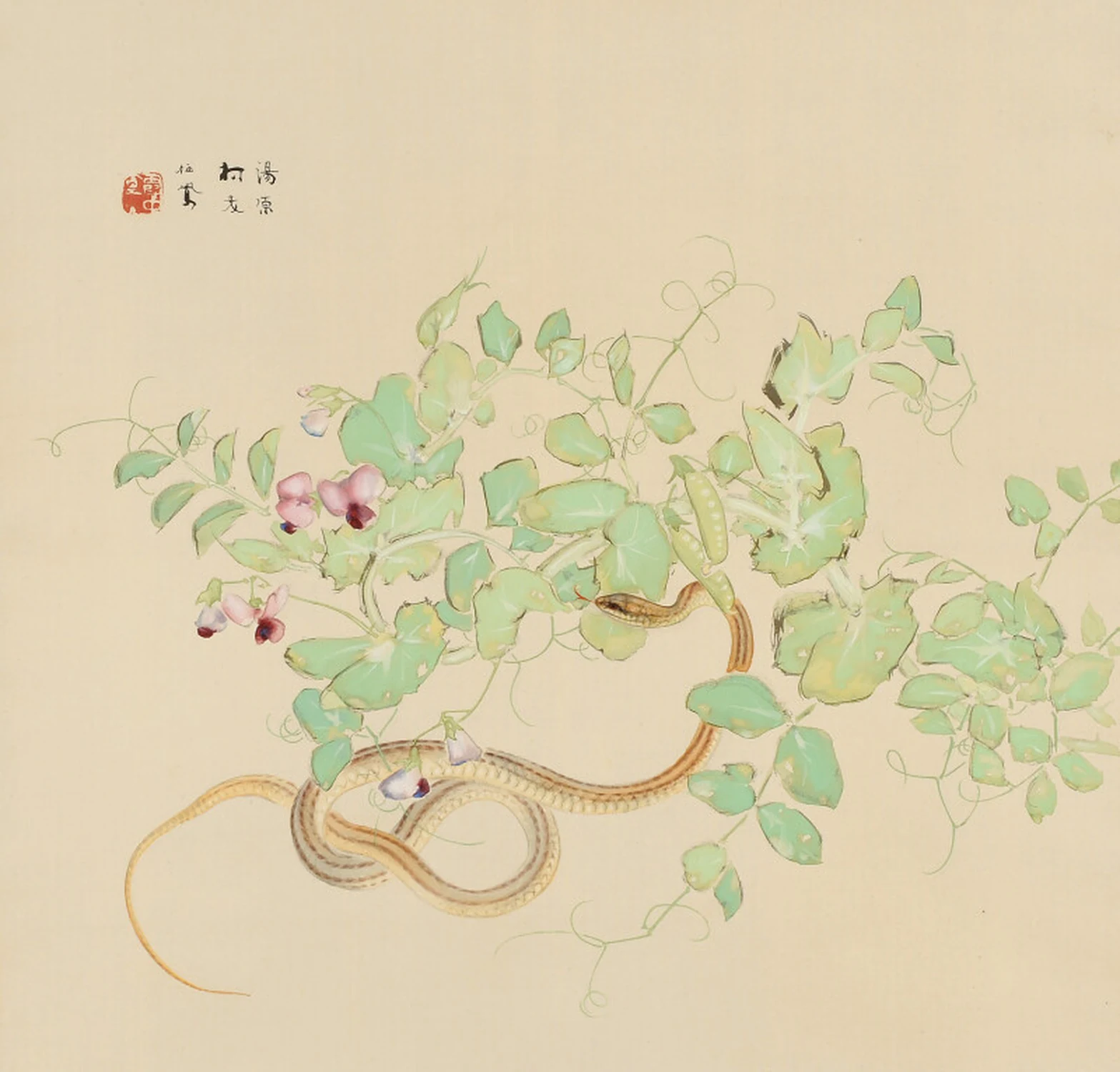 Fin de printemps, Takeuchi Seihō
