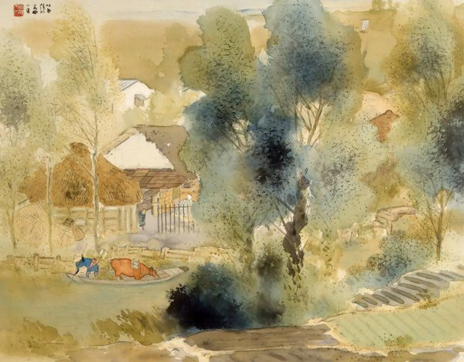 Itako au début de l'été, Takeuchi Seihō