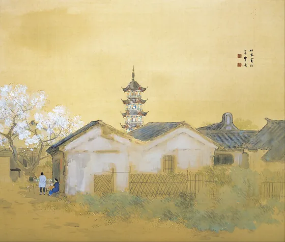 江南春寺静 — Takeuchi Seihō