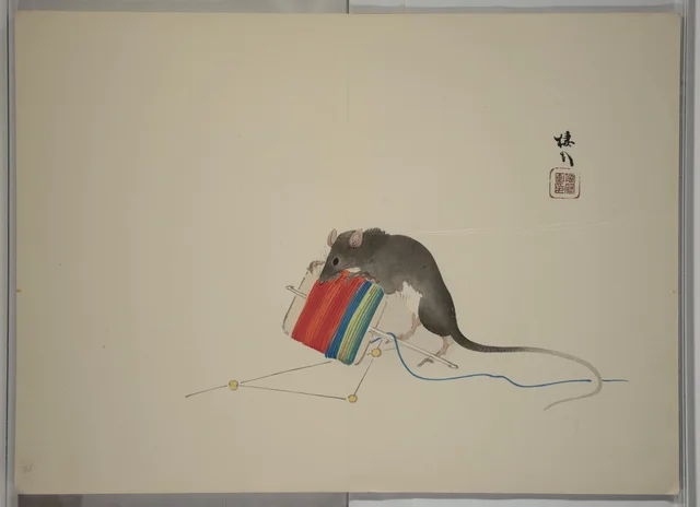 栖鳳十二支帖 子