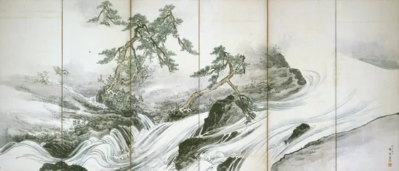 The Hozu River — Takeuchi Seihō