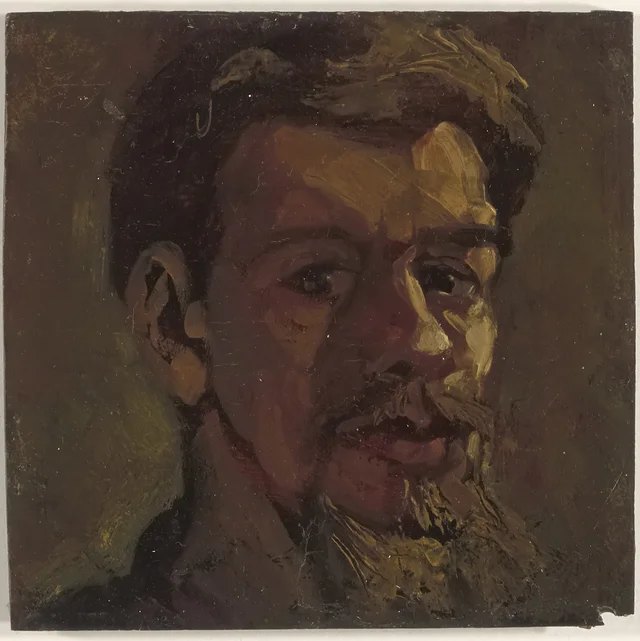Self-Portrait with Beard