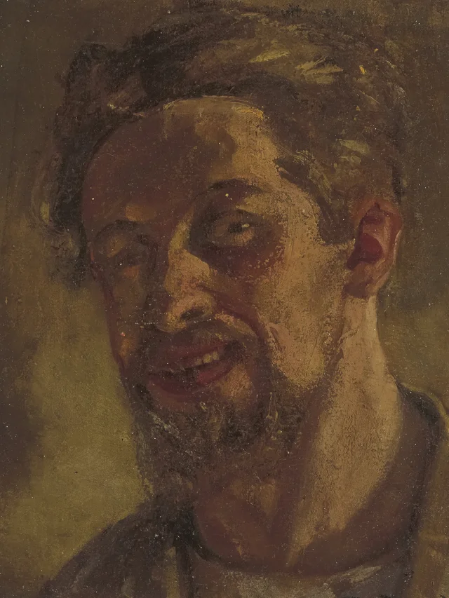 Hombre que ríe (¿autorretrato?)