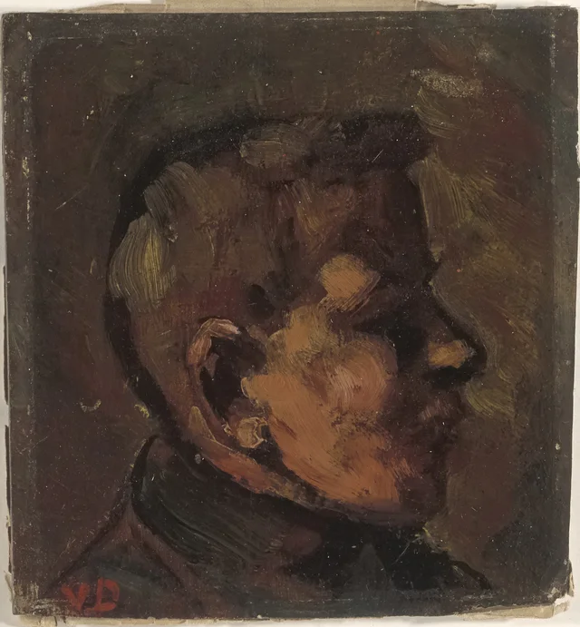 Portrait of a Boy in Profile