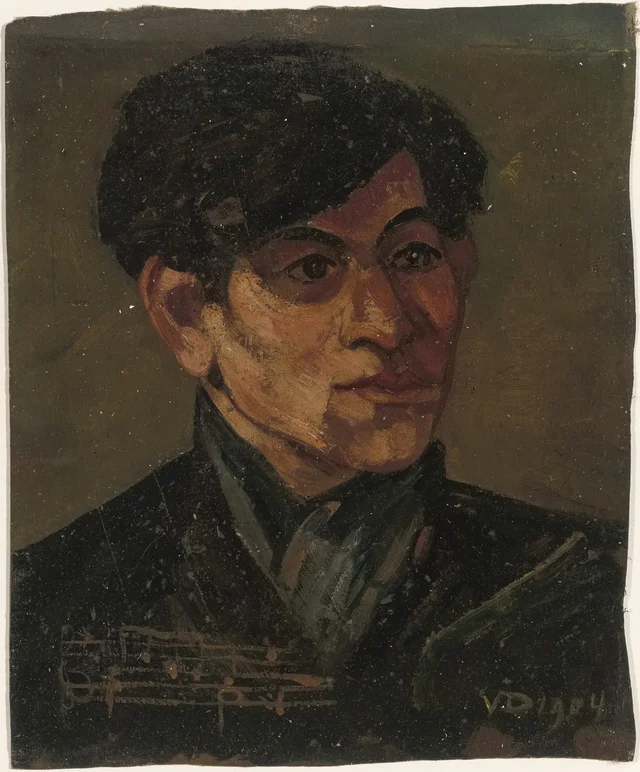 Portrait of a Man (Musician?)