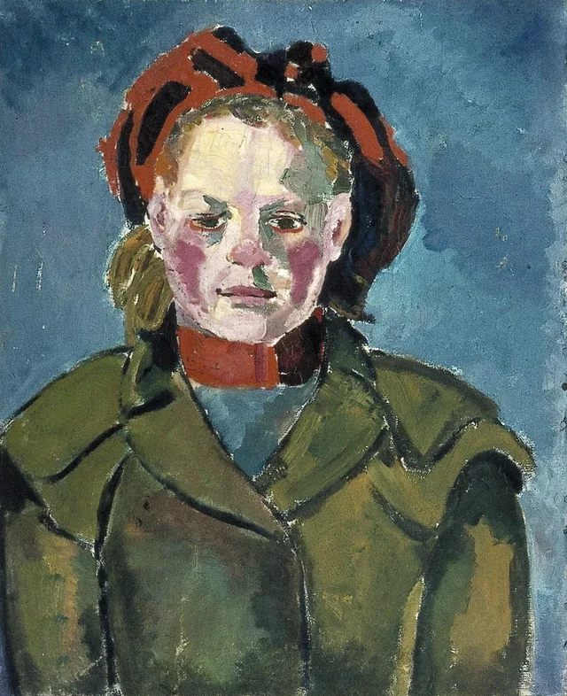 Retrato de una muchacha, Theo van Doesburg
