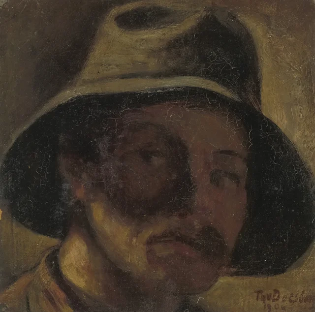 Cabeza de obrero, Theo van Doesburg