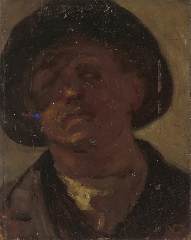 Cabeza de trabajador, Theo van Doesburg