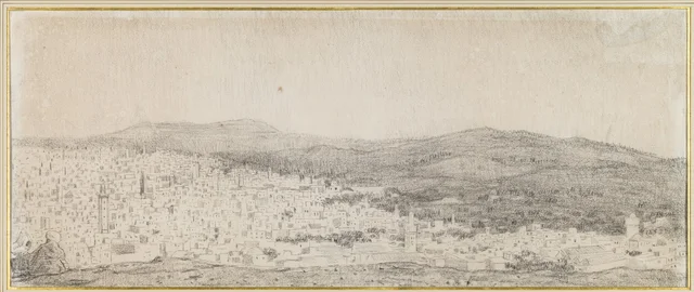 Vista da cidade de Fez, Théo van Rysselberghe