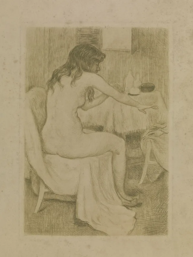 A Toalete, Théo van Rysselberghe