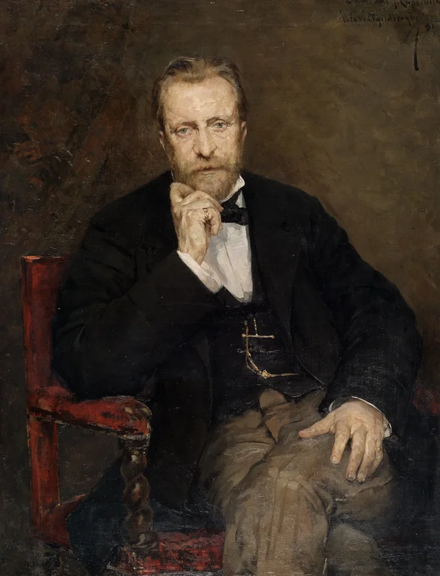 Retrato del artista Jean Capeinick, Théo van Rysselberghe