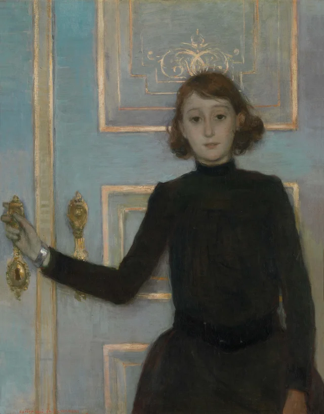 Retrato de Marguerite van Mons, Théo van Rysselberghe