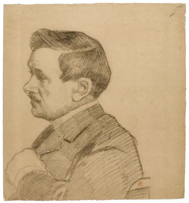 Retrato de Maurice Maeterlinck