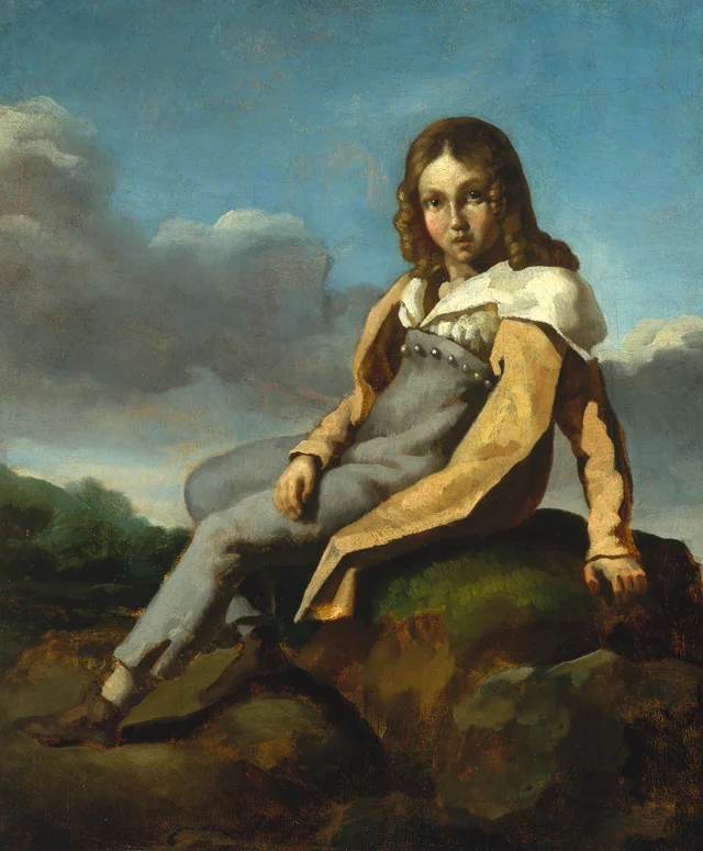 Alfred Dedreux (1810-1860) niño, Théodore Géricault