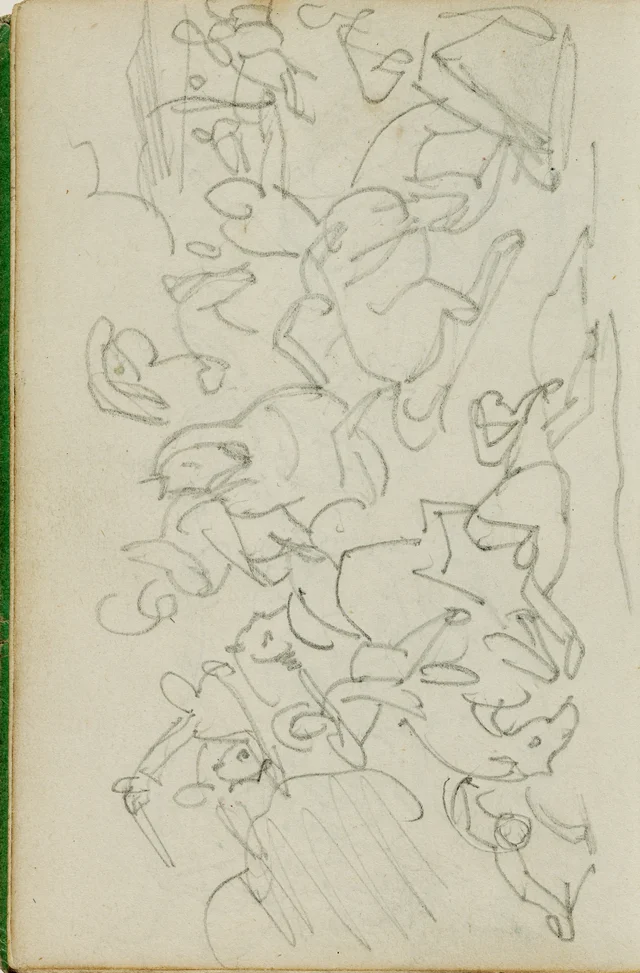 Cavalry battle